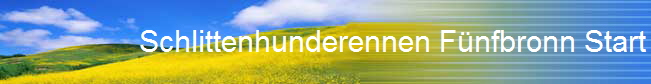 Schlittenhunderennen Fnfbronn Start