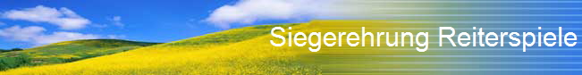 Siegerehrung Reiterspiele
