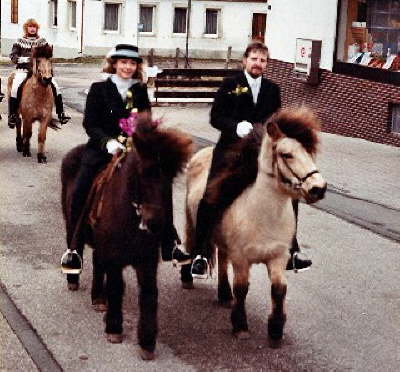 Brautritt Erika und Kappi